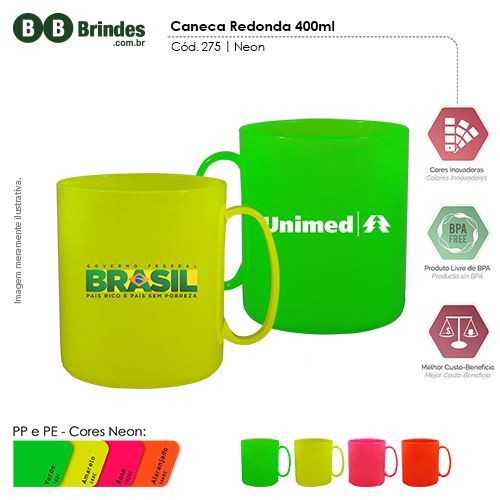 Imagem de Caneca Redonda 400ml