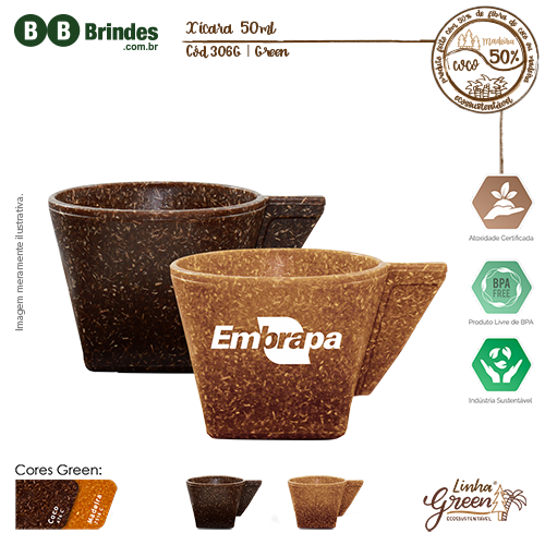 Imagem de Xícara Café Green 50mL