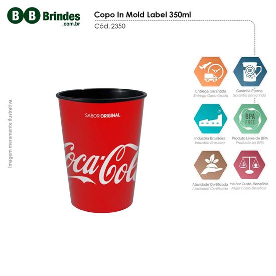 Imagem de Copo Promocional in Mold Label 350ml