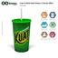 Imagem de Copo Promocional in Mold Label 600ml Tampa Slim com Canudo